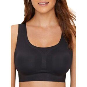 #1495 Bali Comfort Revolution Easylite Seamless Wirefree Bra Black